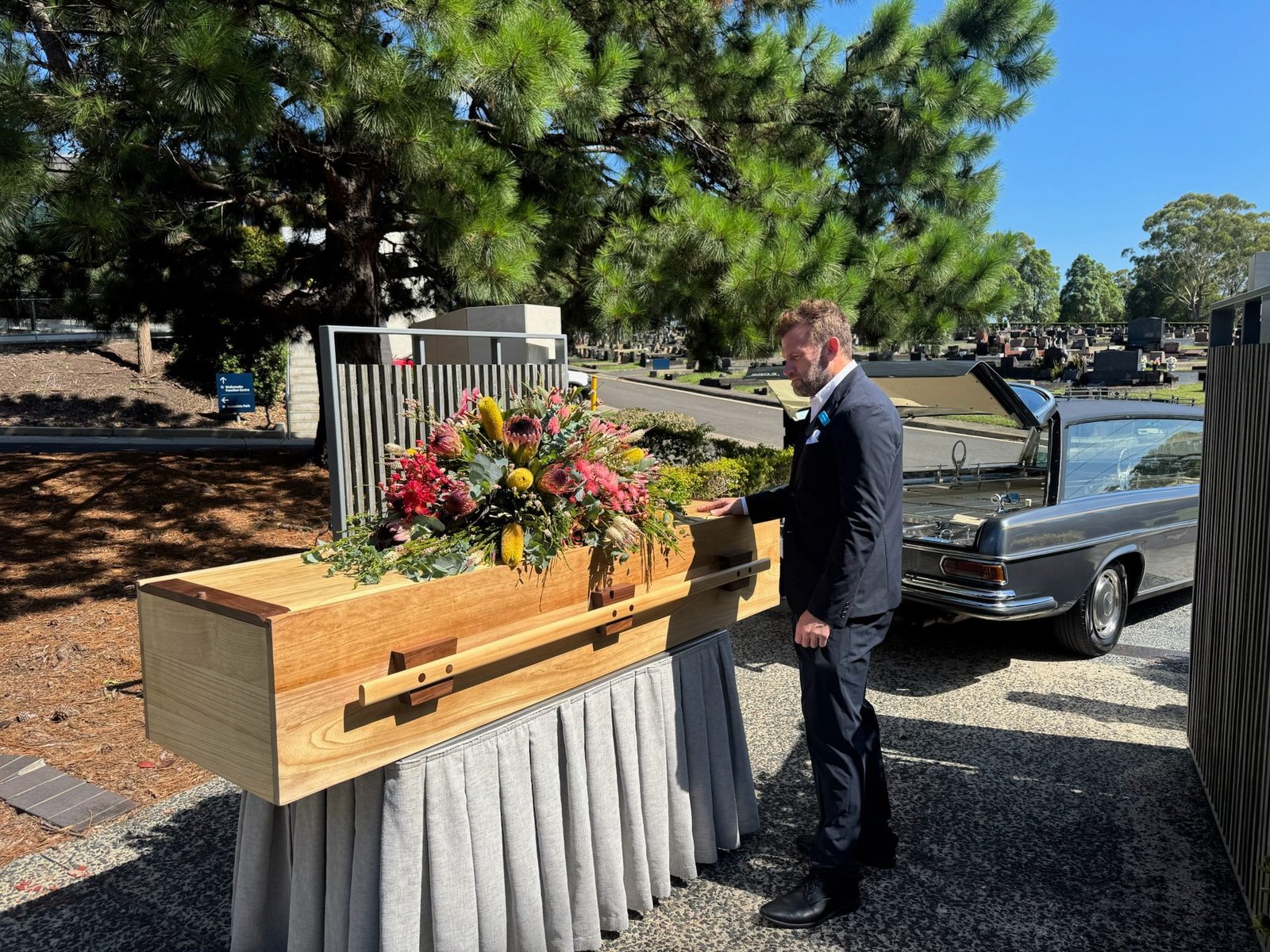 Matt Morgan Funeral Director burial sydney idyllic funerals