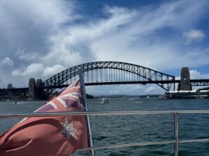 Boat on Sydney Harbour